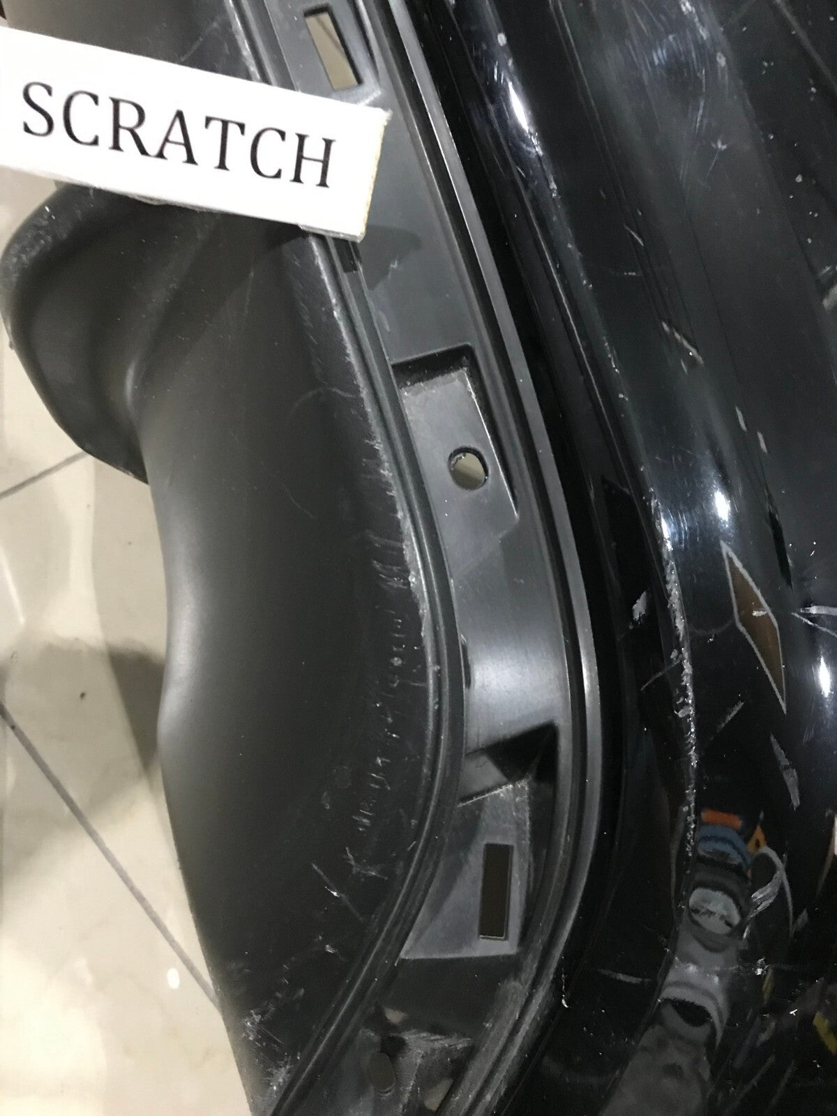 Rear Bumper Cover Nissan Leaf S/SL/SV 2018 85022-5SA0H OEM
