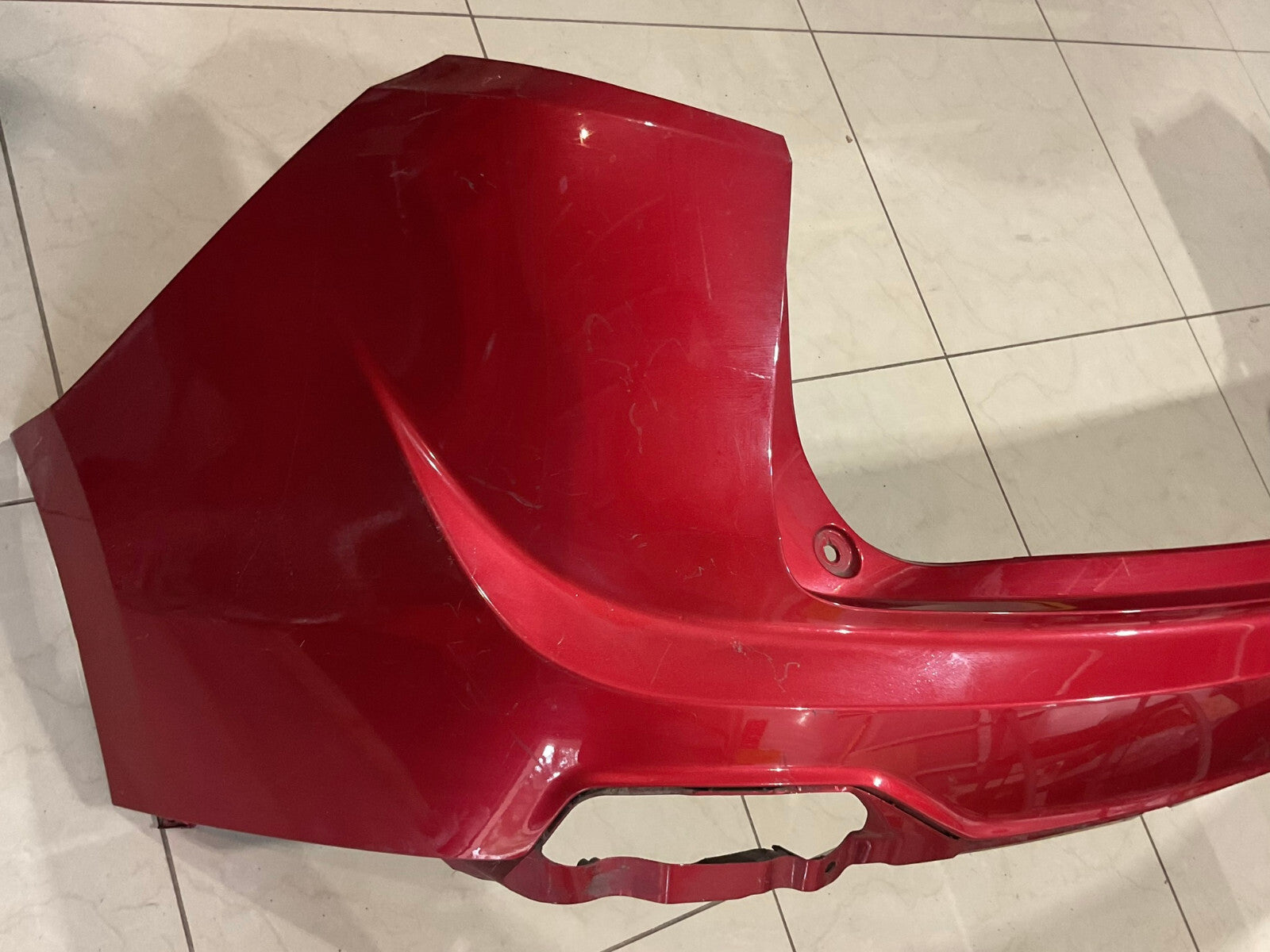 Rear Bumper Cover Red Acura RDX 2019 71501-TJB-A000 OEM