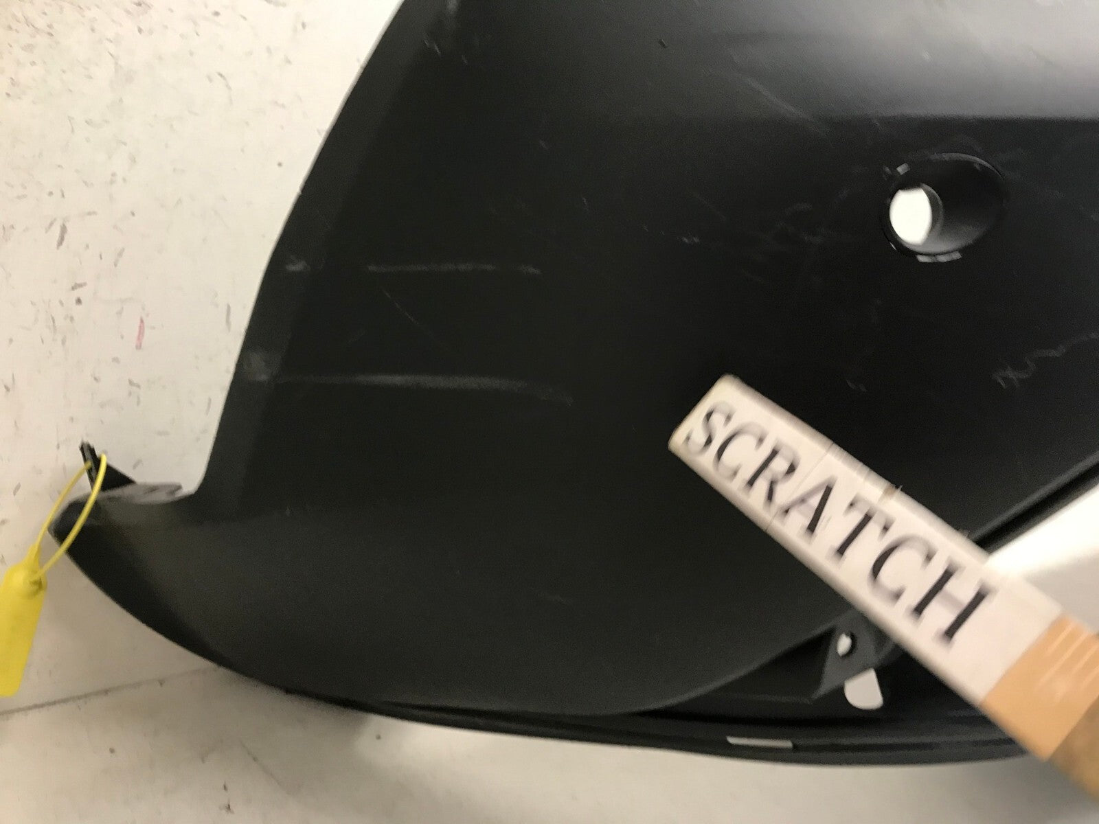 Rear Bumper Cover Toyota RAV4 Adventure w/Sensor Holes Black 2019 2020 OEM2