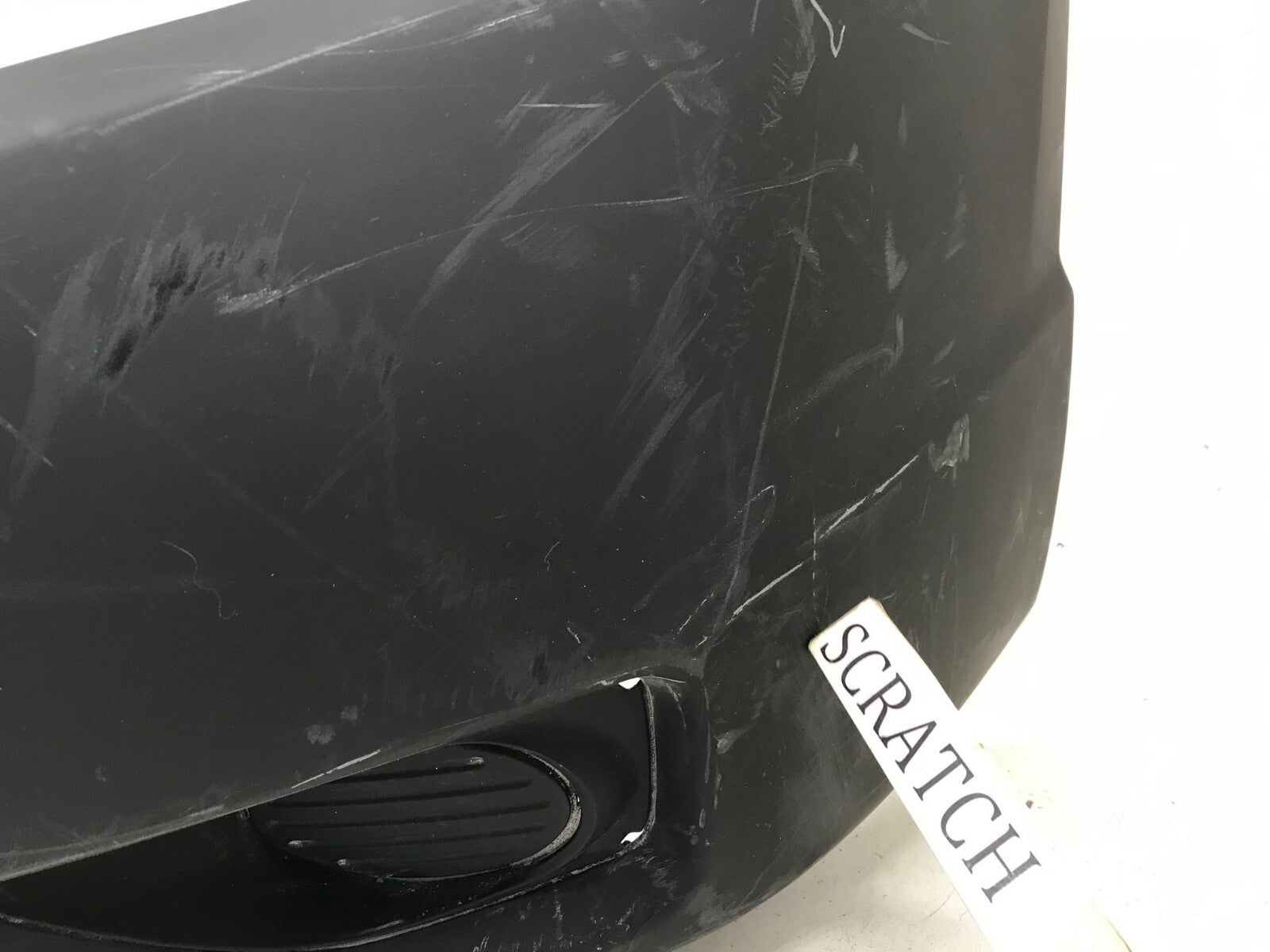 Front Bumper cover Honda Civic Coupe Black 2006-2008 CAPA