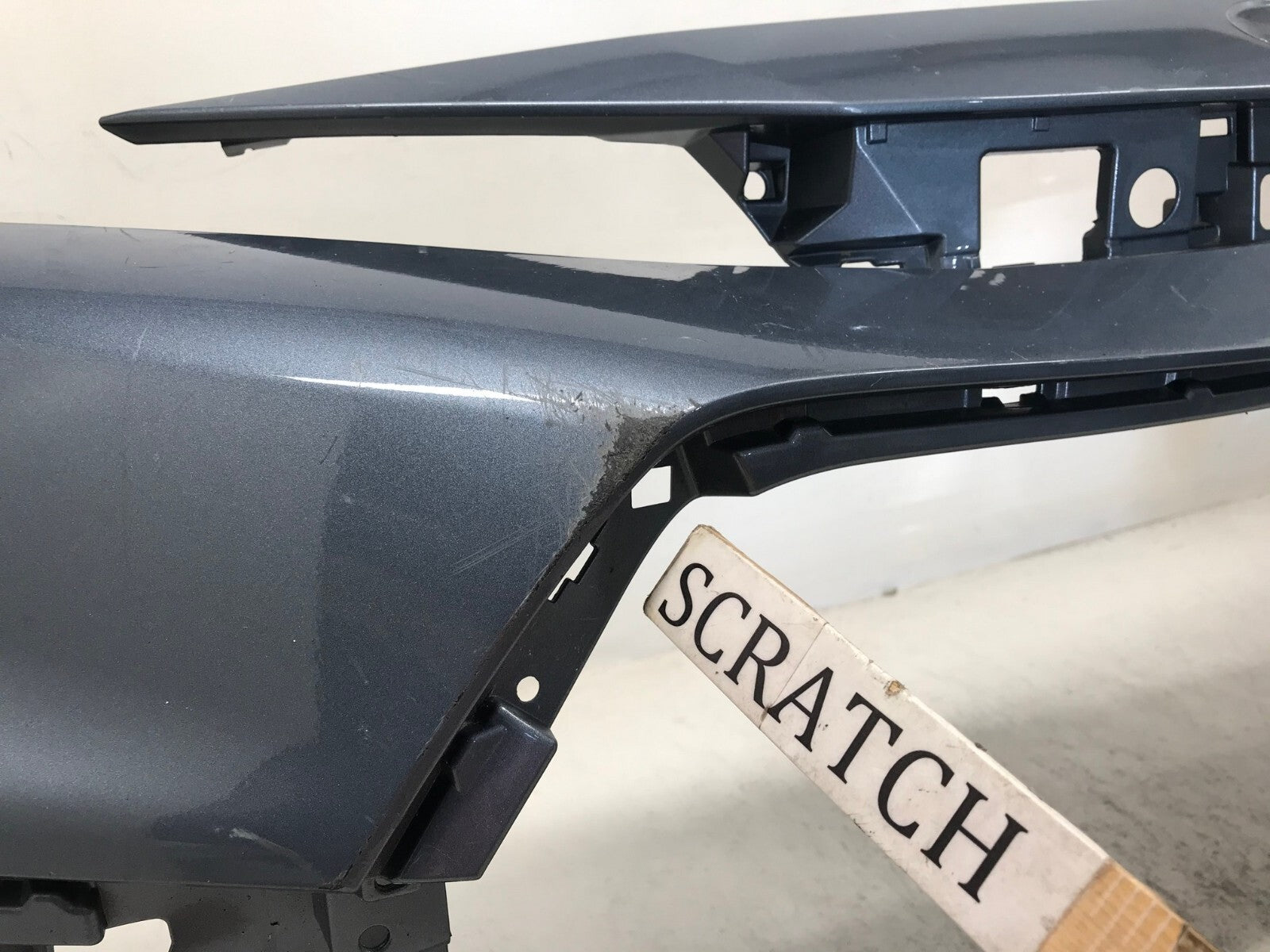Front Bumper Cover Gray Toyota Corolla SE XSE Hatchback 19 20 CAPA