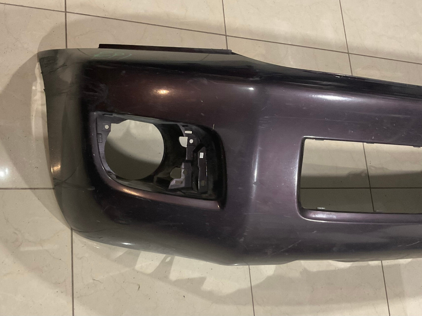 Front Bumper Cover Maroon Toyota Sequoia Base/Limited/SR5 08-14 52119-0C180 OEM