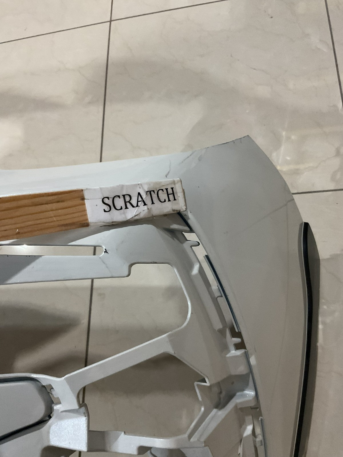 Front Bumper Cover White 2024 Subaru XV Crosstrek 57704fn200 OEM