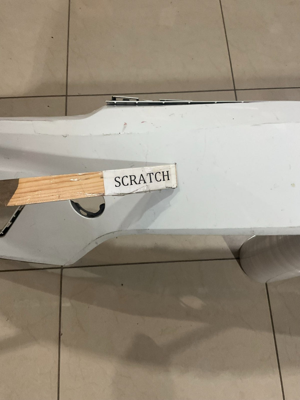 Front Bumper Cover White 2018-2021 Volkswagen Tiguan 5nn+807+221 OEM