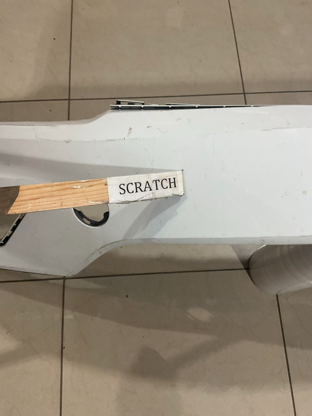 Front Bumper Cover White 2018-2021 Volkswagen Tiguan 5nn+807+221 OEM