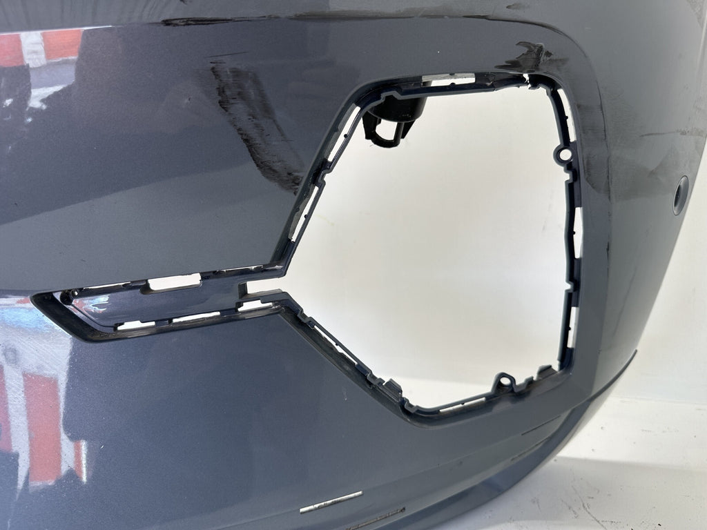 Front Bumper Cover Gray Volvo XC60 2017 w/Sensor Holes 32234928 OEM