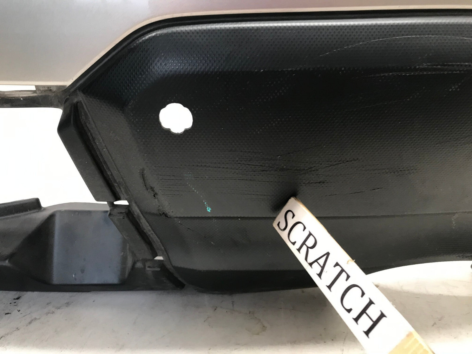 Rear Bumper Cover Subaru Ascent w/Sensor Holes Silver 2019 57704XC01A OEM2