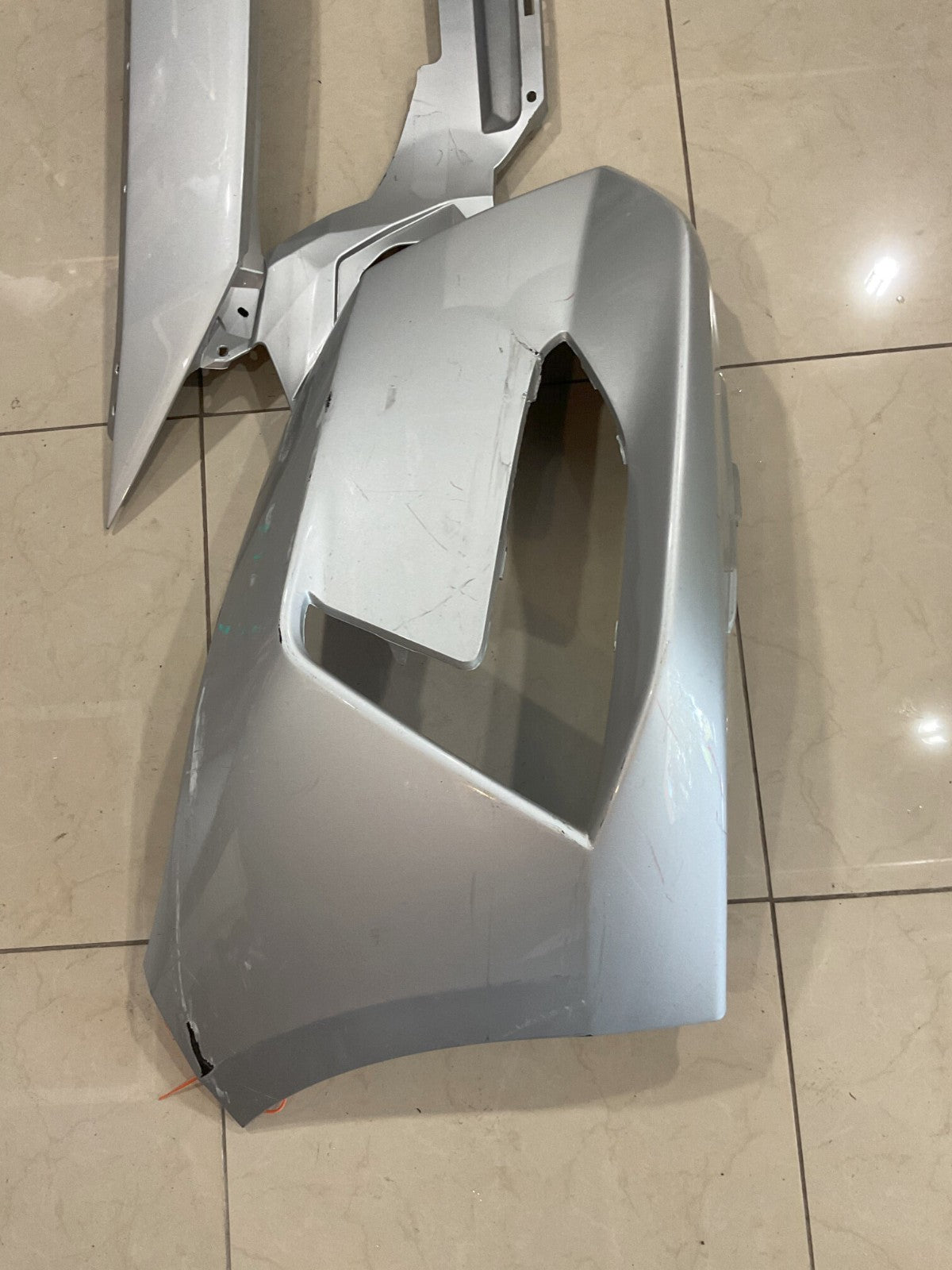 Front Bumper Cover Silver 2020 2021 2022 Nissan Sentra S/SV 62022+6LB0H OEM