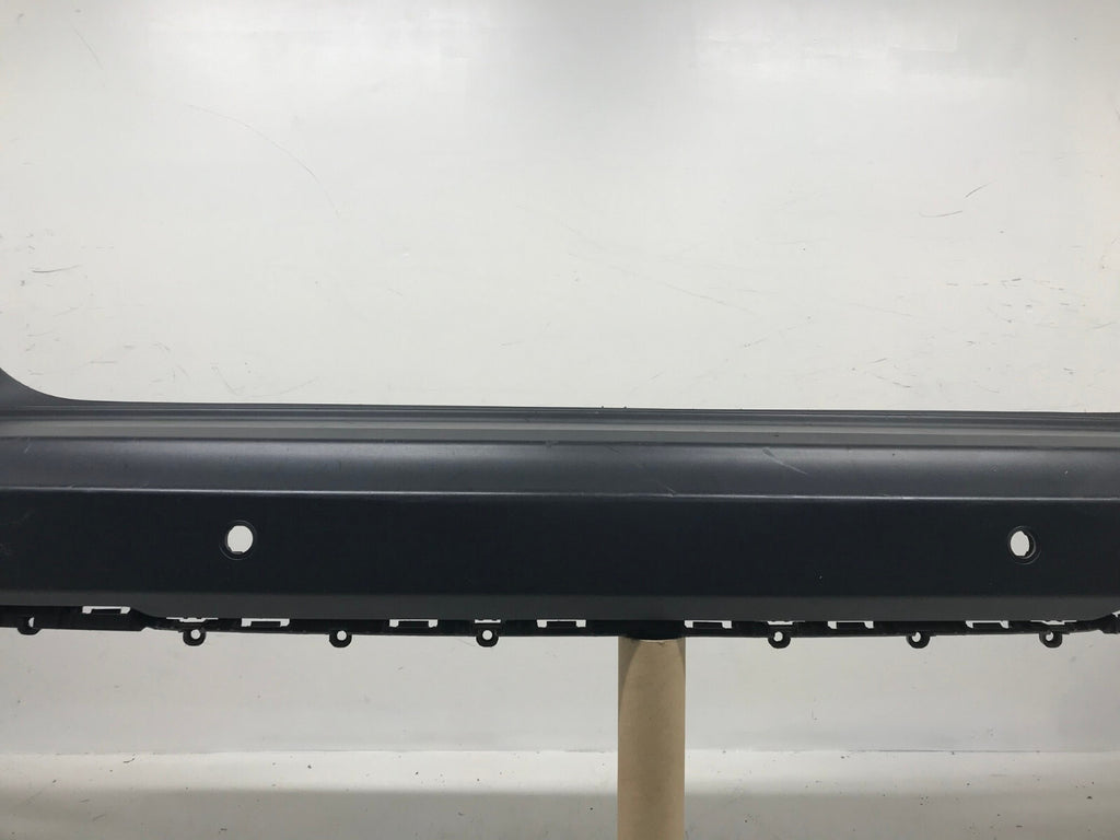 Rear Bumper Cover Black Jeep Cherokee 2019-2022 w/Sensor Holes 68287434AC OEM