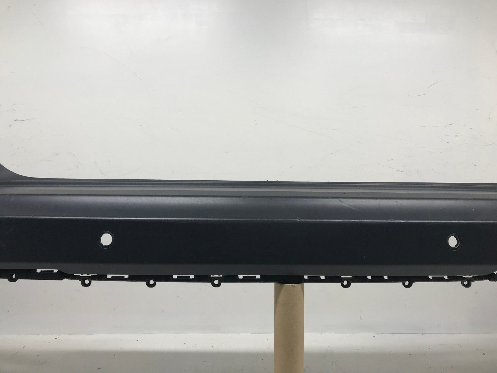 Rear Bumper Cover Black Jeep Cherokee 2019-2022 w/Sensor Holes 68287434AC OEM
