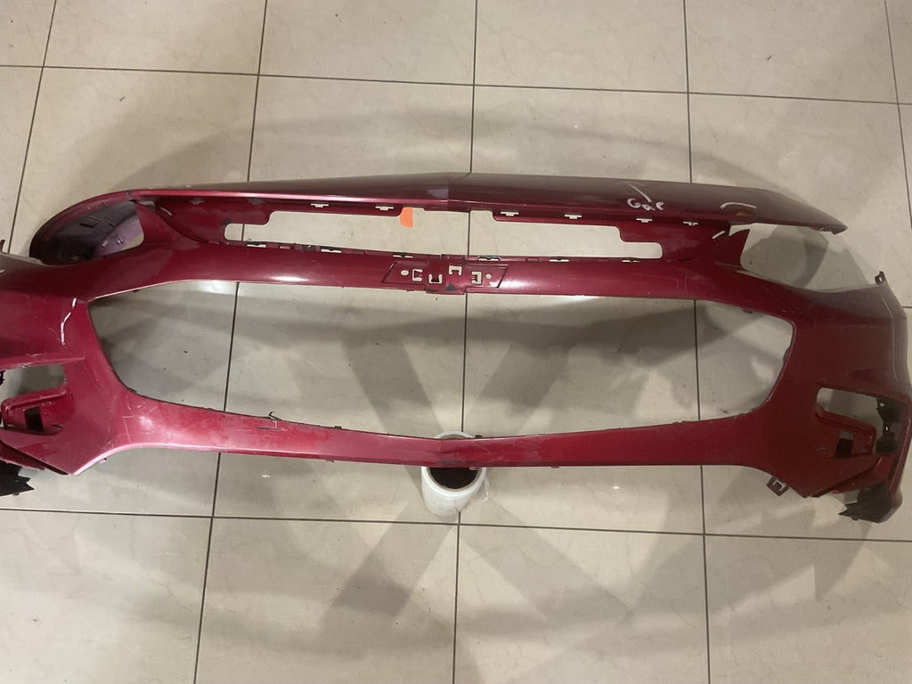 Front Bumper Cover Red Chevy Malibu 16-18 CAPA