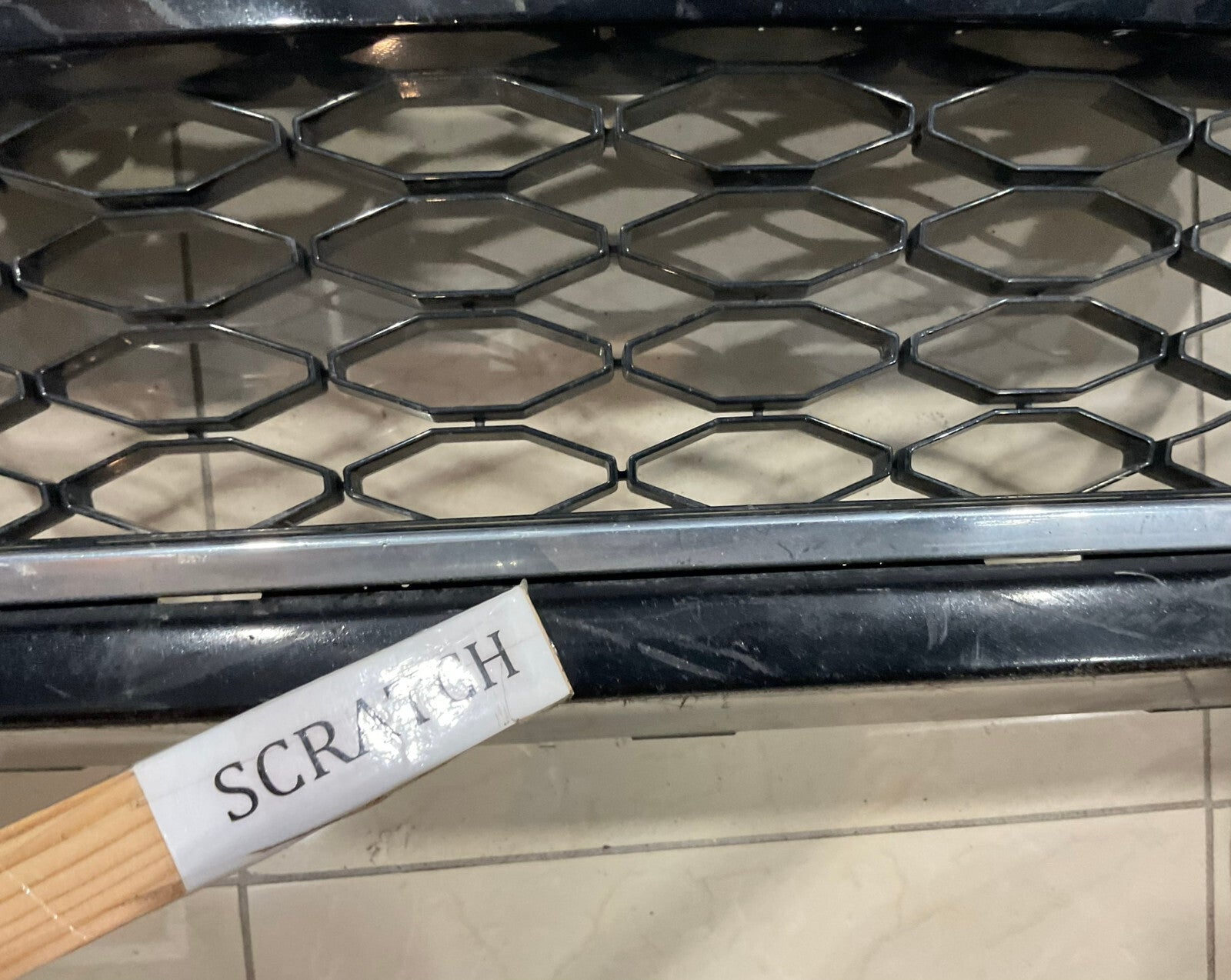 Grill Grille Black/Silver Trim 2019 - 2023 Nissan Maxima 623109DJOA%2FB%2FC OEM