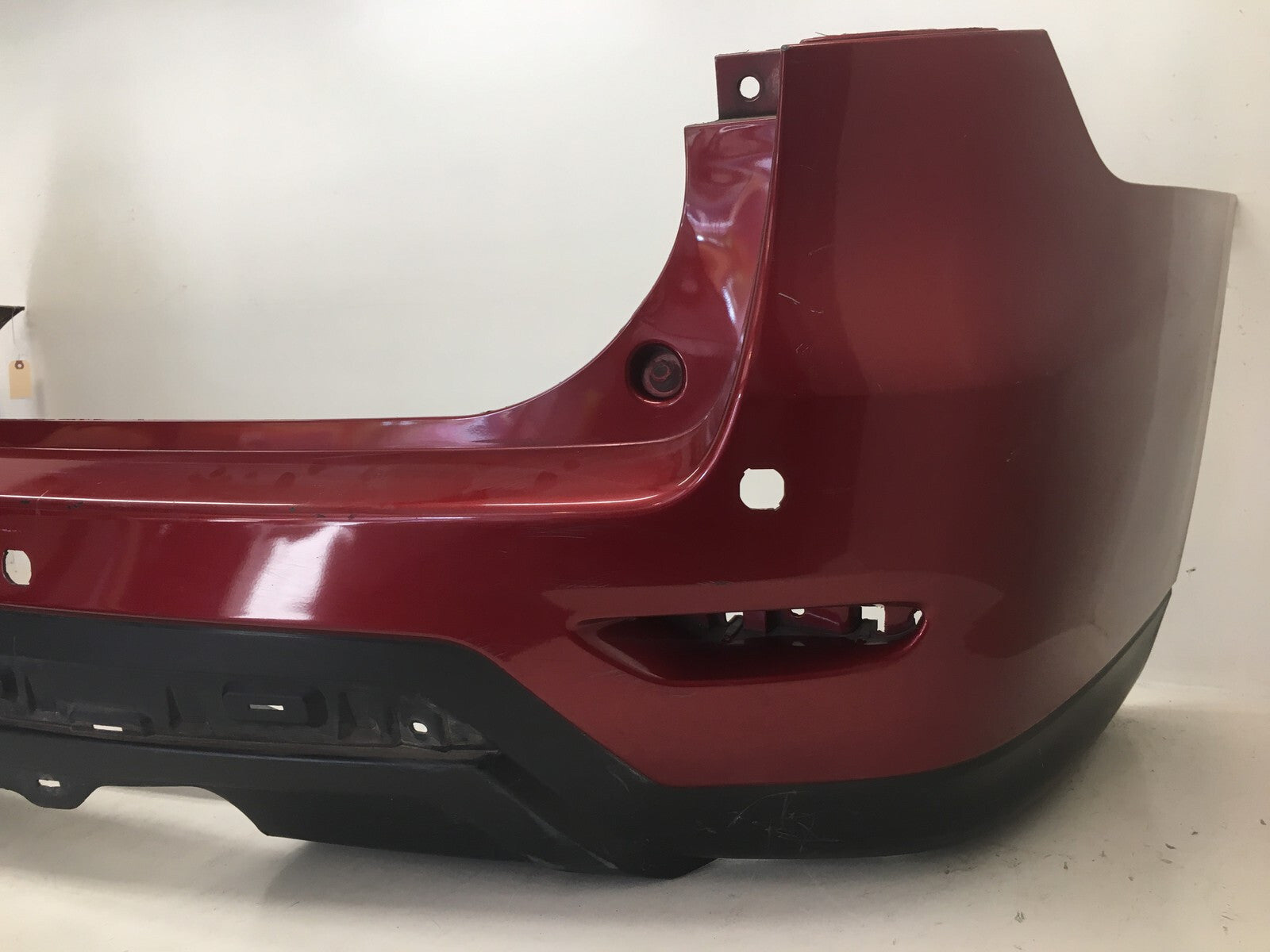 Rear Bumper Cover Nissan Pathfinder Platinum/SV Hybrid w/o Sens Holes 13-16 OEM4
