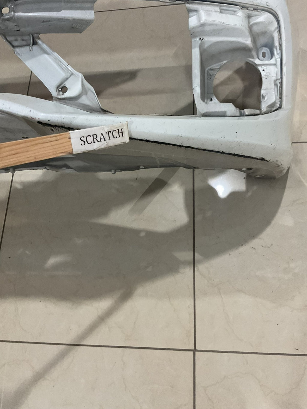 Front Bumper Cover White 2019-2021 Honda Civic 71101+tba+a500 OEM