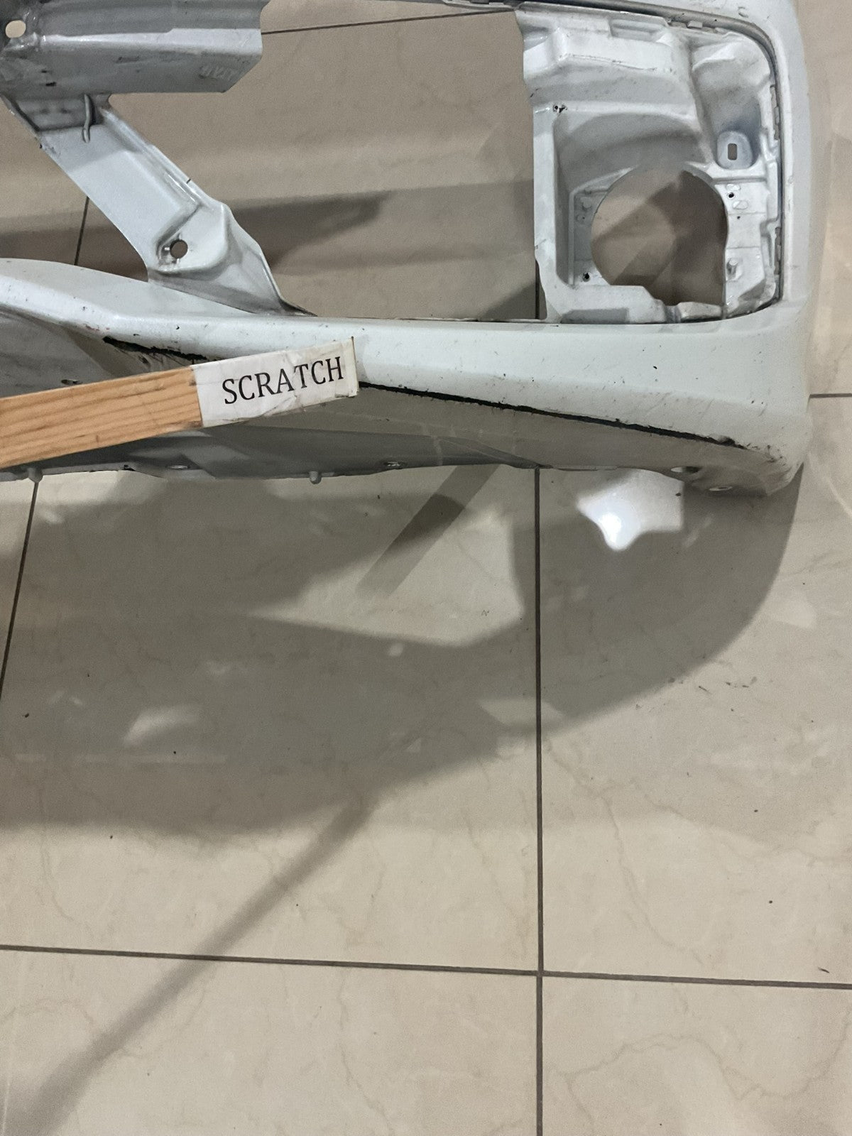 Front Bumper Cover White 2019-2021 Honda Civic 71101+tba+a500 OEM