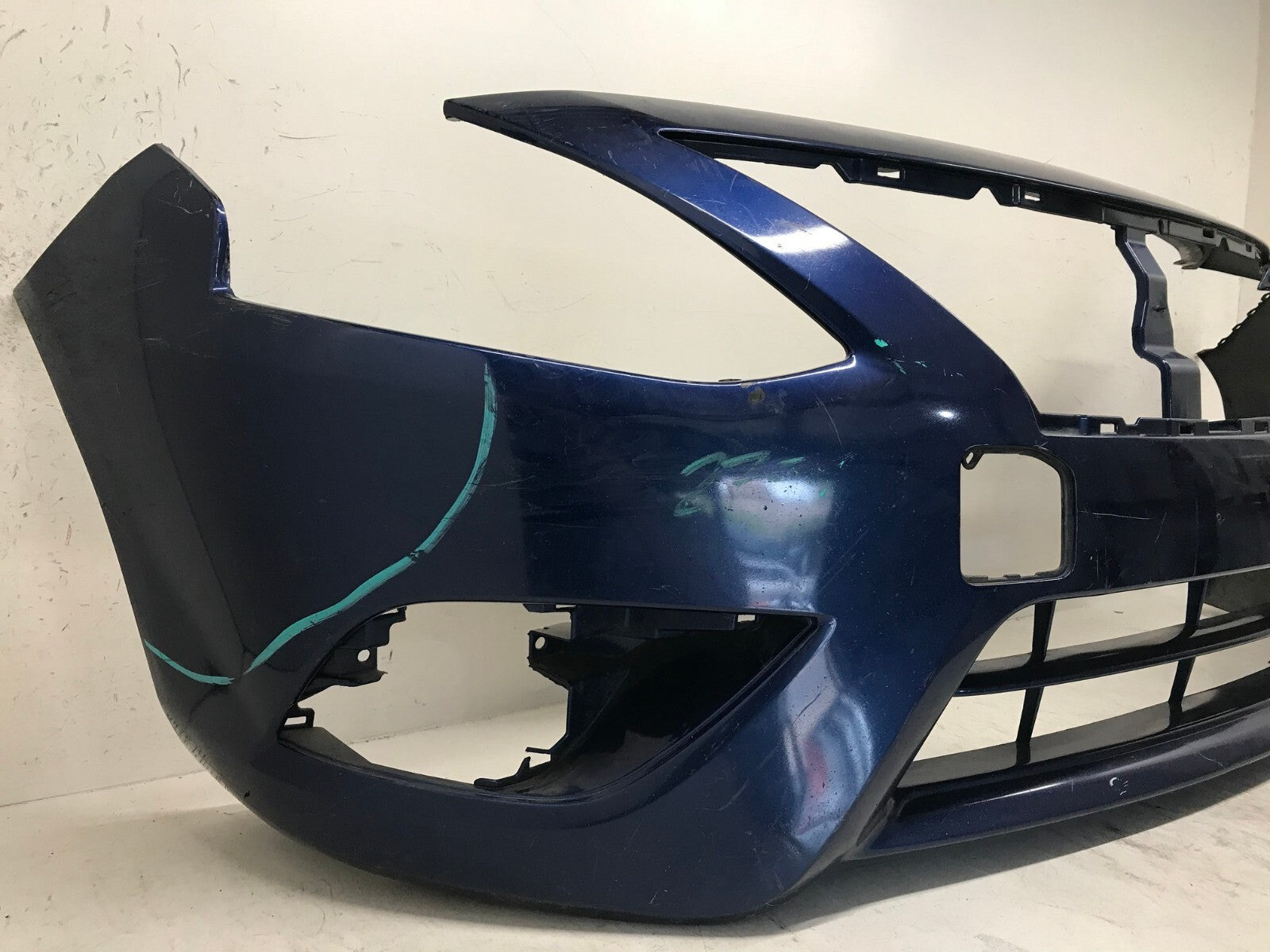 Front Bumper Cover Blue Nissan Versa 2015-2018 62022-9KM0H OEM