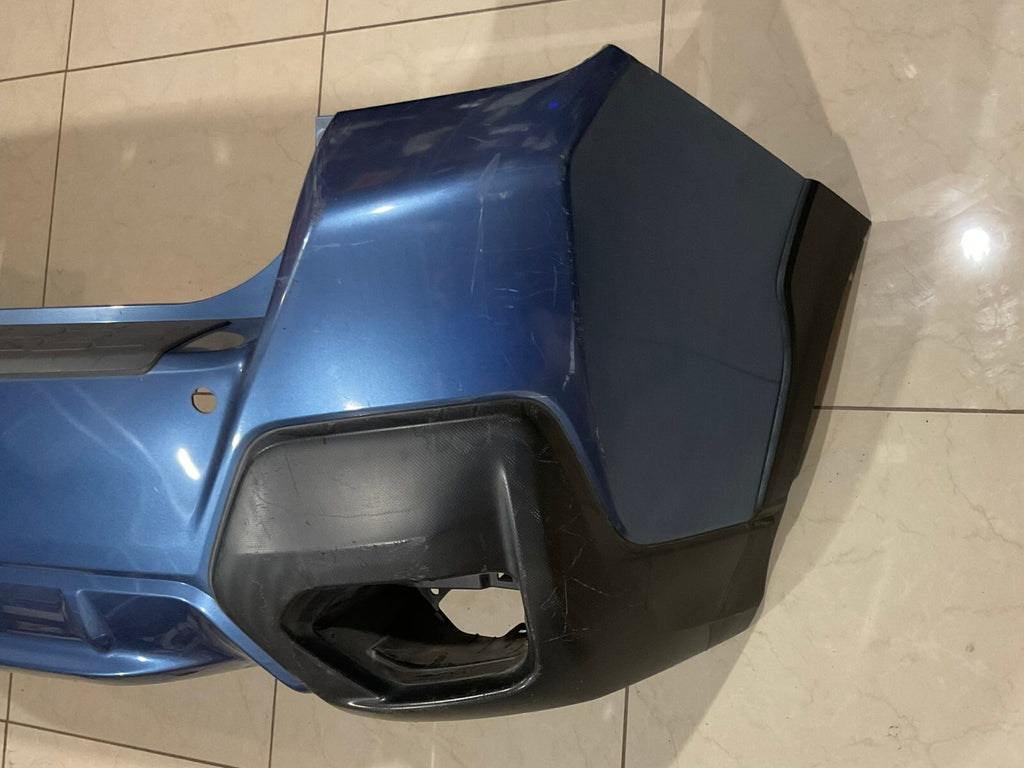 Rear Bumper Cover Blue Subaru CrossTrek 18 2019 57704FL250 OEM
