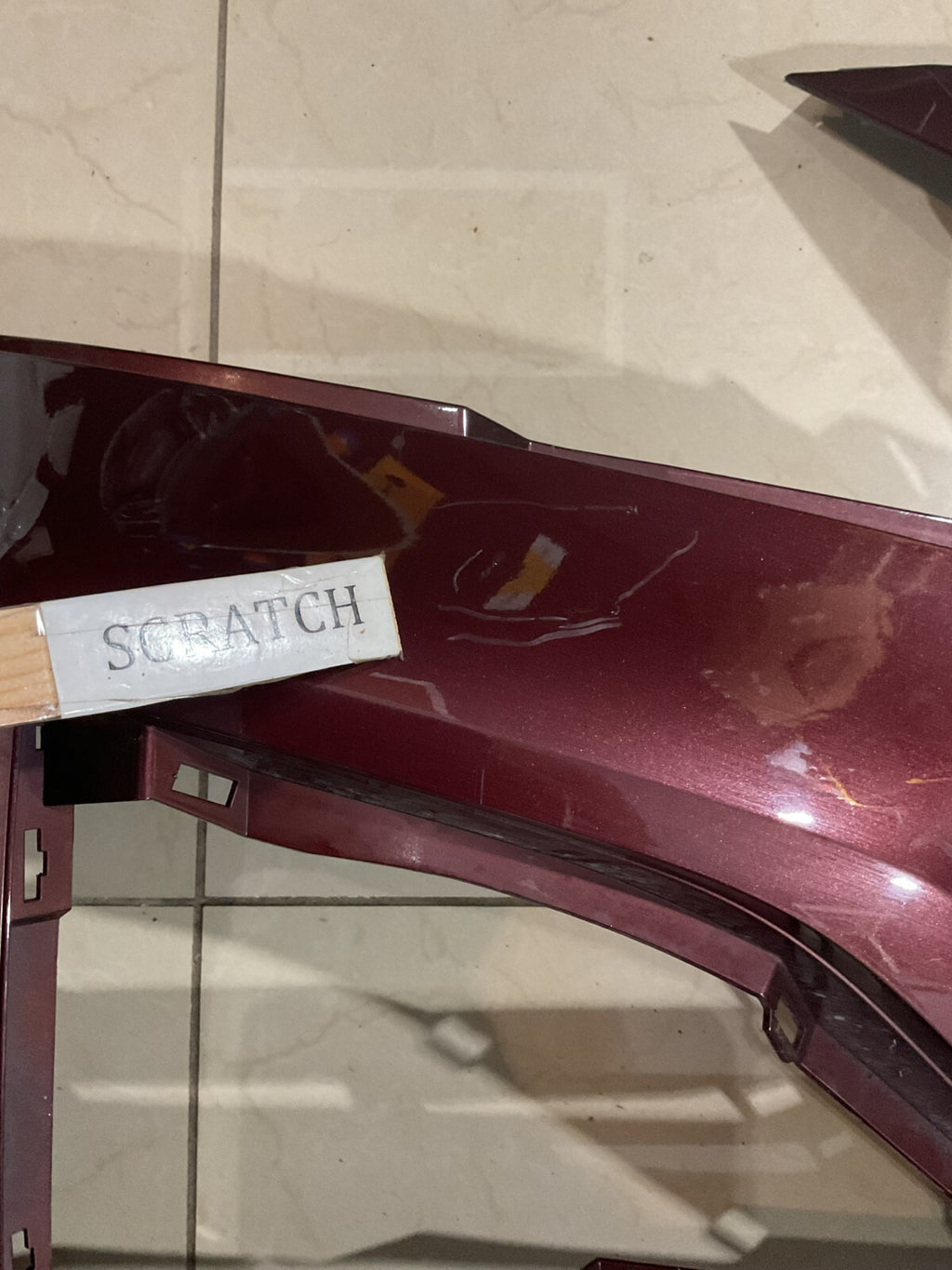 Front Bumper Cover Red 2023 2024 Nissan Altima 620229HF0H OEM