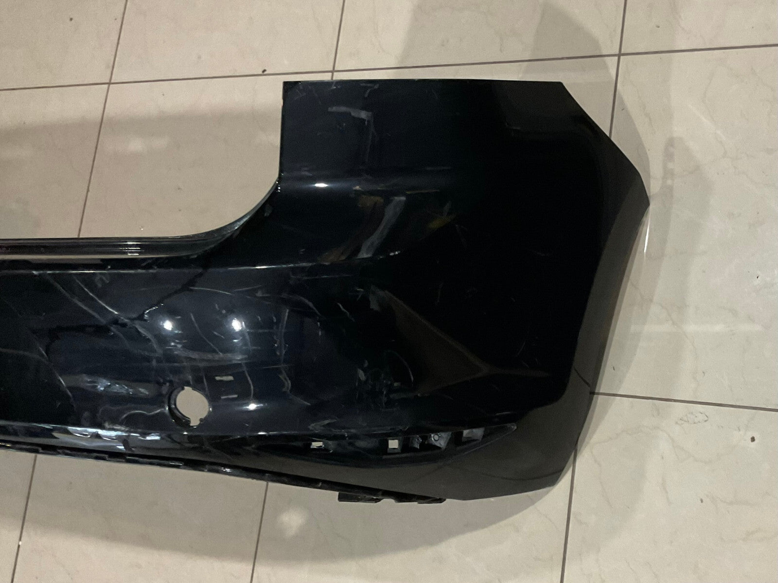 Rear Bumper Cover Black 2015 2016 2017 Volkswagen VW GTI Golf 5GM.807.421 OEM