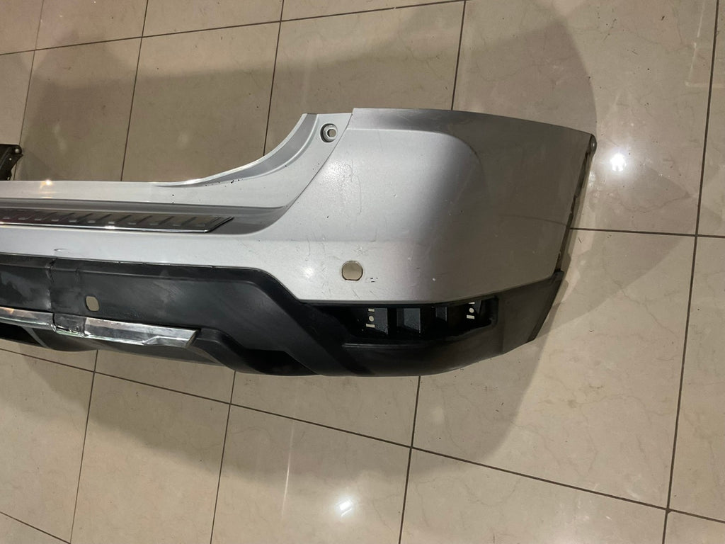 Rear Bumper Cover Silver 2017 20 19 Nissan Rogue 85022+6floh OEM