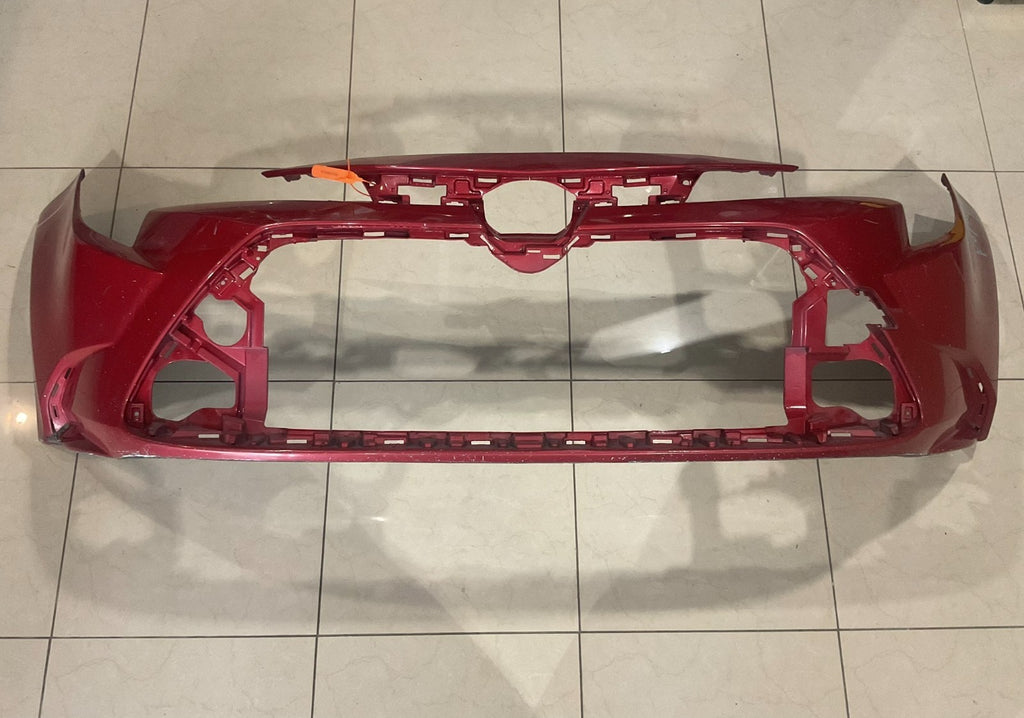 Front Bumper Cover Red 2020 2021 2022 Toyota Corolla L LE XLE CAPA