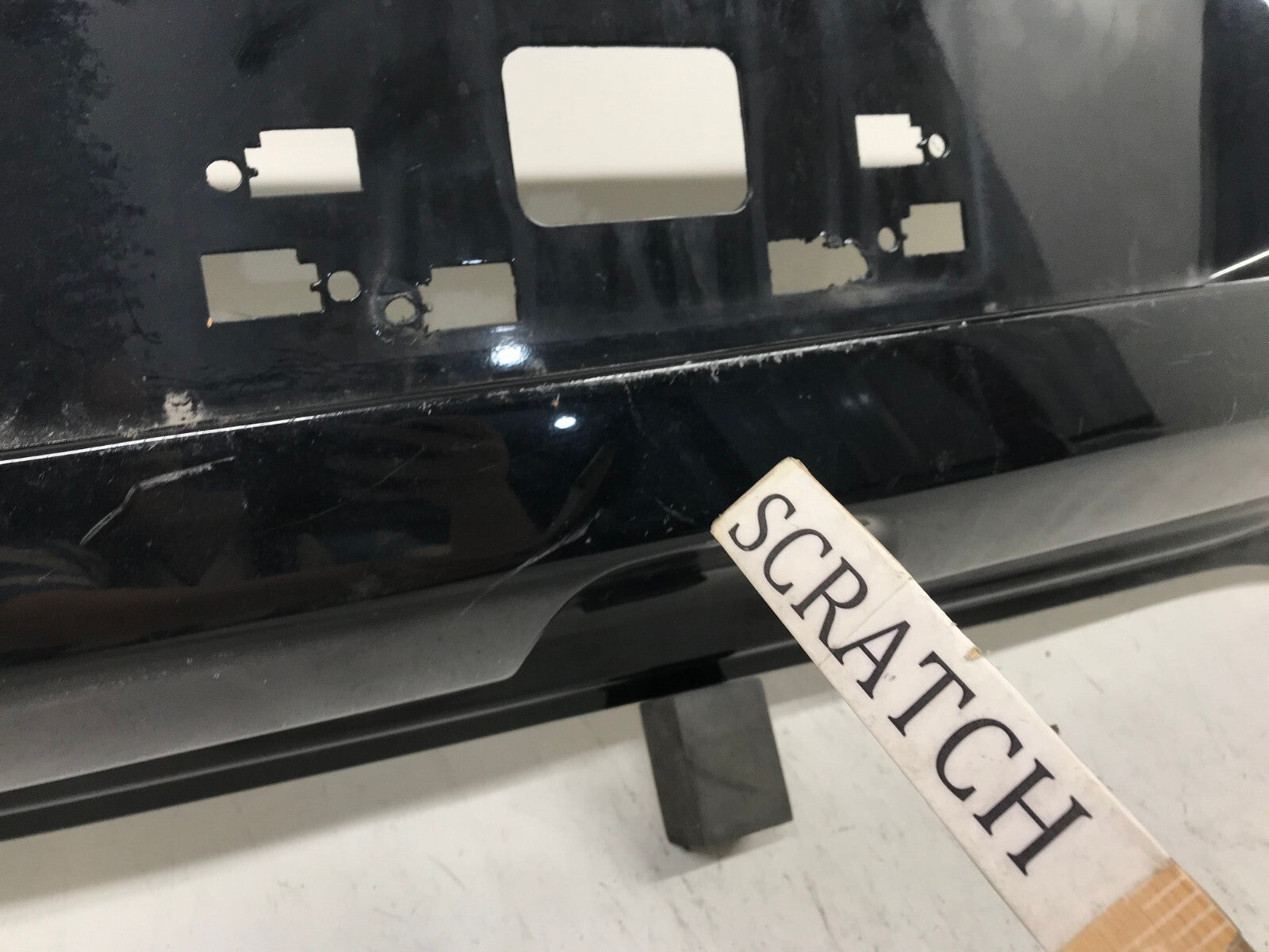 Rear Upper Bumper Cover Kia Soul Black 2014-2016 86611-B2100 OEM4