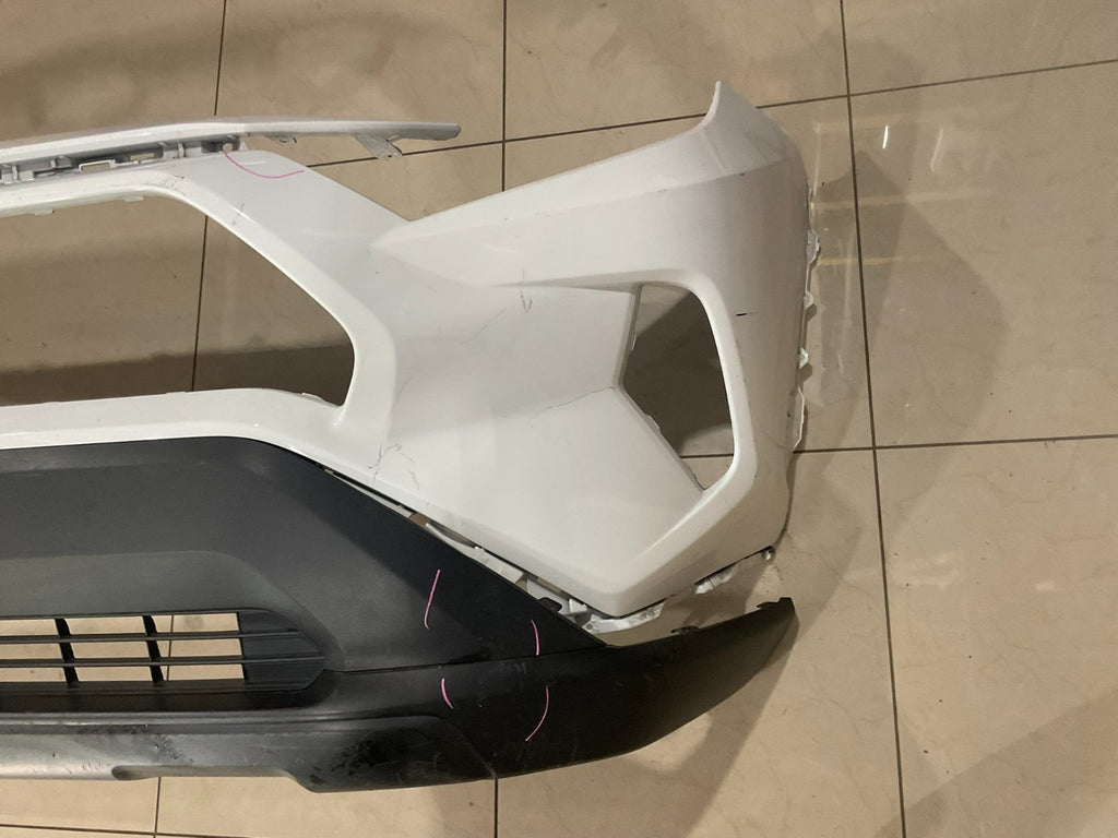 Front Bumper Cover White Toyota RAV4 2019-2021 52119+0r200 OEM