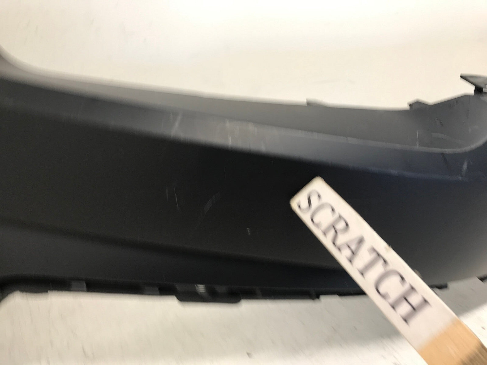 Front Upper Bumper Cover Volkswagen Atlas Black 18-19 CAPA