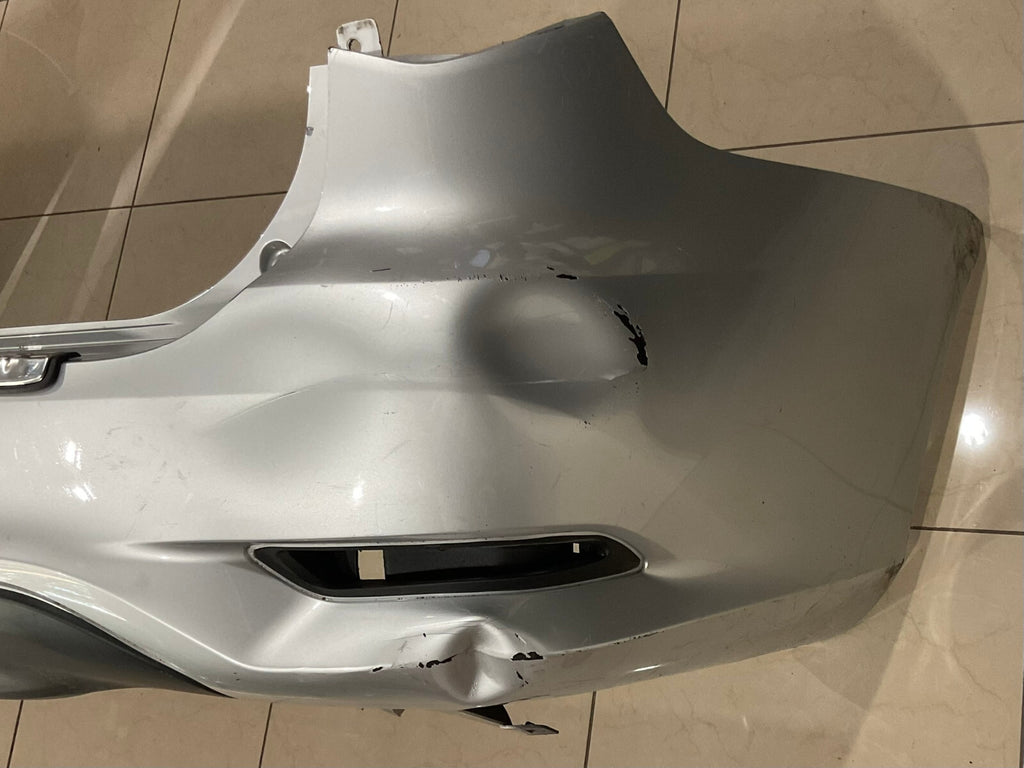 Rear Bumper Cover Silver 16-20 Infiniti QX60 3.5L 85022+9NC0H OEM