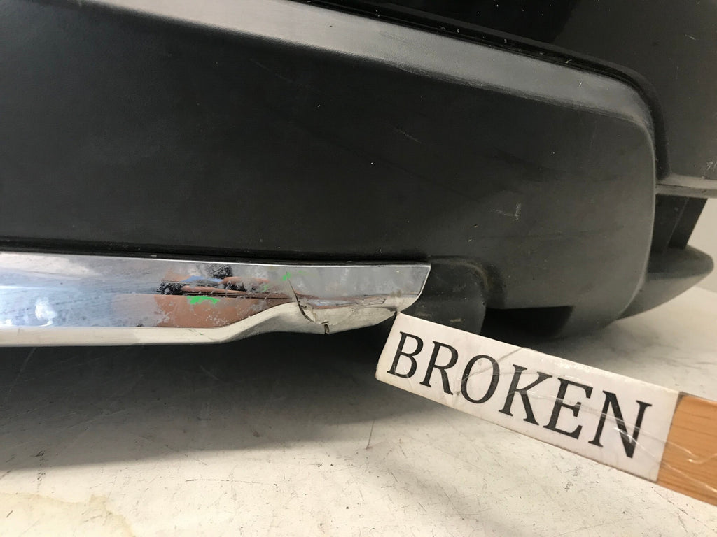 Rear Bumper Cover Nissan Rogue S SL SV SV Hybrid SL Hybrid Black 17 18 OEM2
