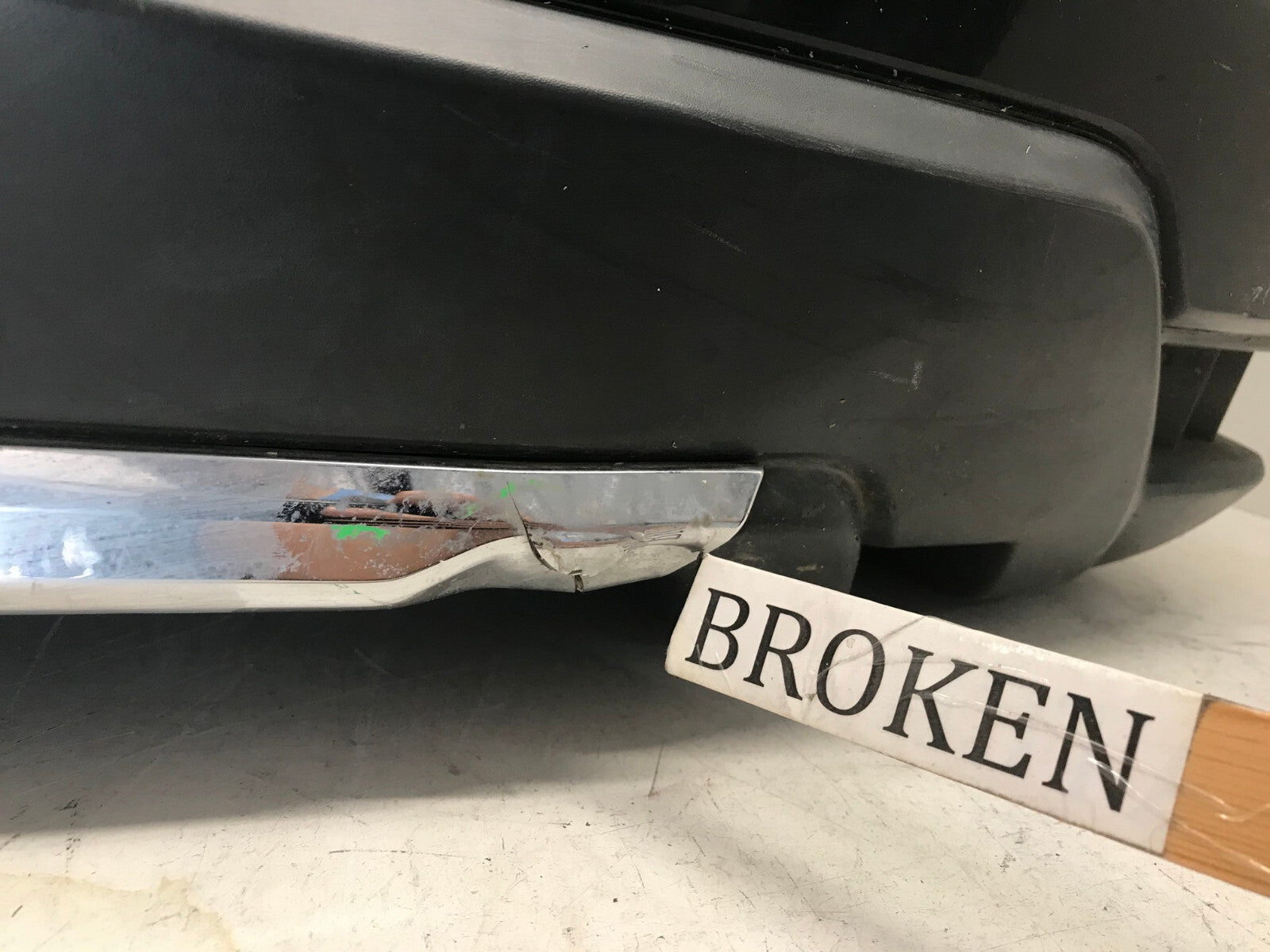 Rear Bumper Cover Nissan Rogue S SL SV SV Hybrid SL Hybrid Black 17 18 OEM2