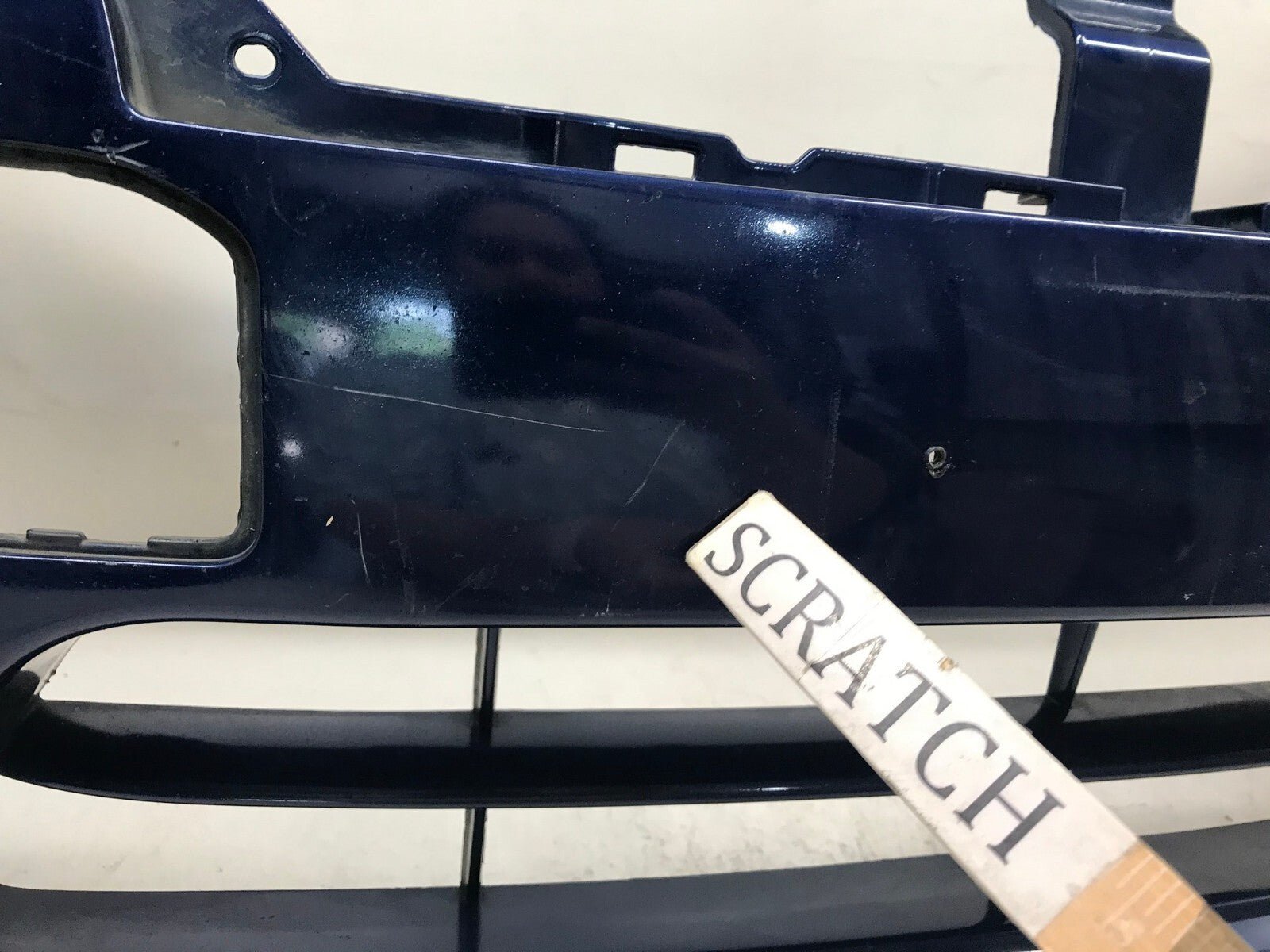 Front Bumper Cover Blue Nissan Versa 2015-2018 62022-9KM0H OEM