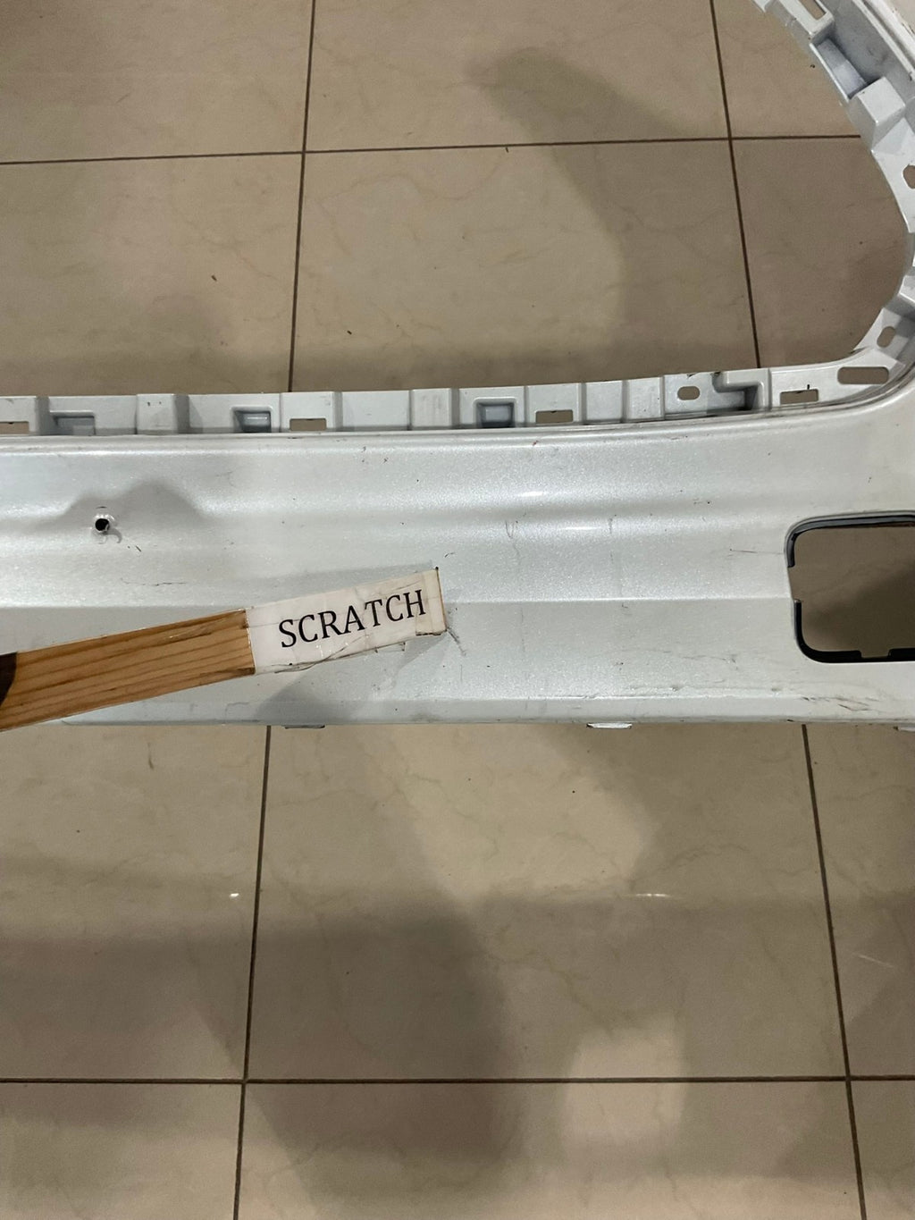 Front Bumper Cover White 2020 2021 Toyota Highlander 52119+0E440 OEM