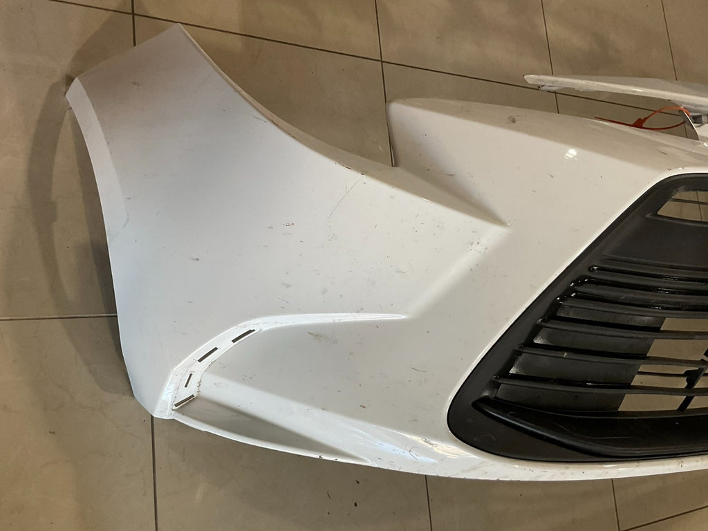 Front Bumper Cover White 2020 2021 2022 Toyota Corolla L LE XLE CAPA