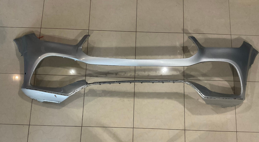 Front Upper Bumper Cover Silver 2020-22 Mercedes Benz GLE350 CAPA