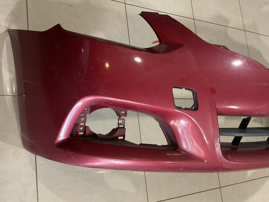 Front Bumper Cover Red 2010-2013 Nissan Altima Coupe 62022+zx10h OEM