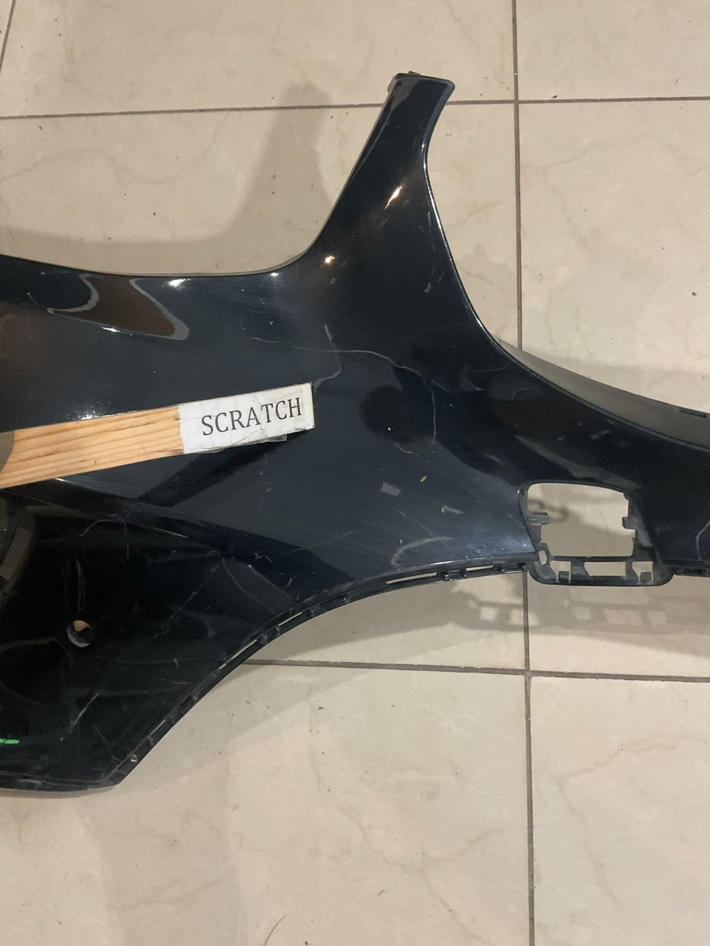 Front Bumper Cover Black 2020-2021 Mercedes - Benz GLC300 a253+885+80+02 OEM