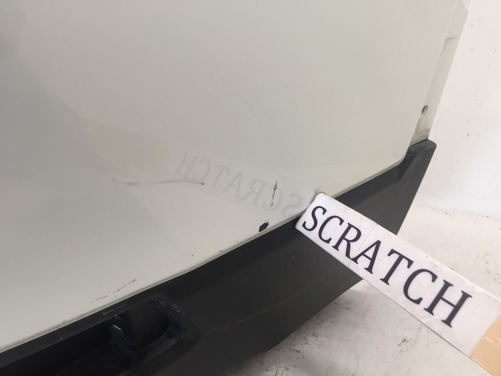 Rear Bumper Cover Nissan Rogue S SL SV SV Hybrid SL H w/Sensor Holes 17-2019 OEM