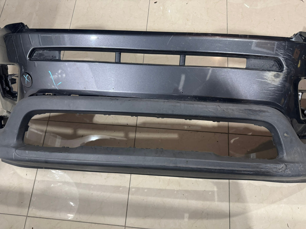 Front Bumper Cover Grey 2017-2021 Jeep Compass Sport CAPA