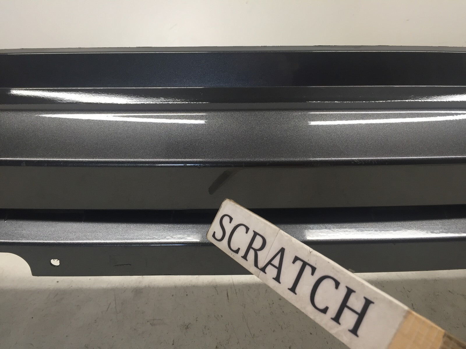 Rear Upper Bumper Cover Ford Edge SEL ST w/Sensor Holes 2019 2020 OEM
