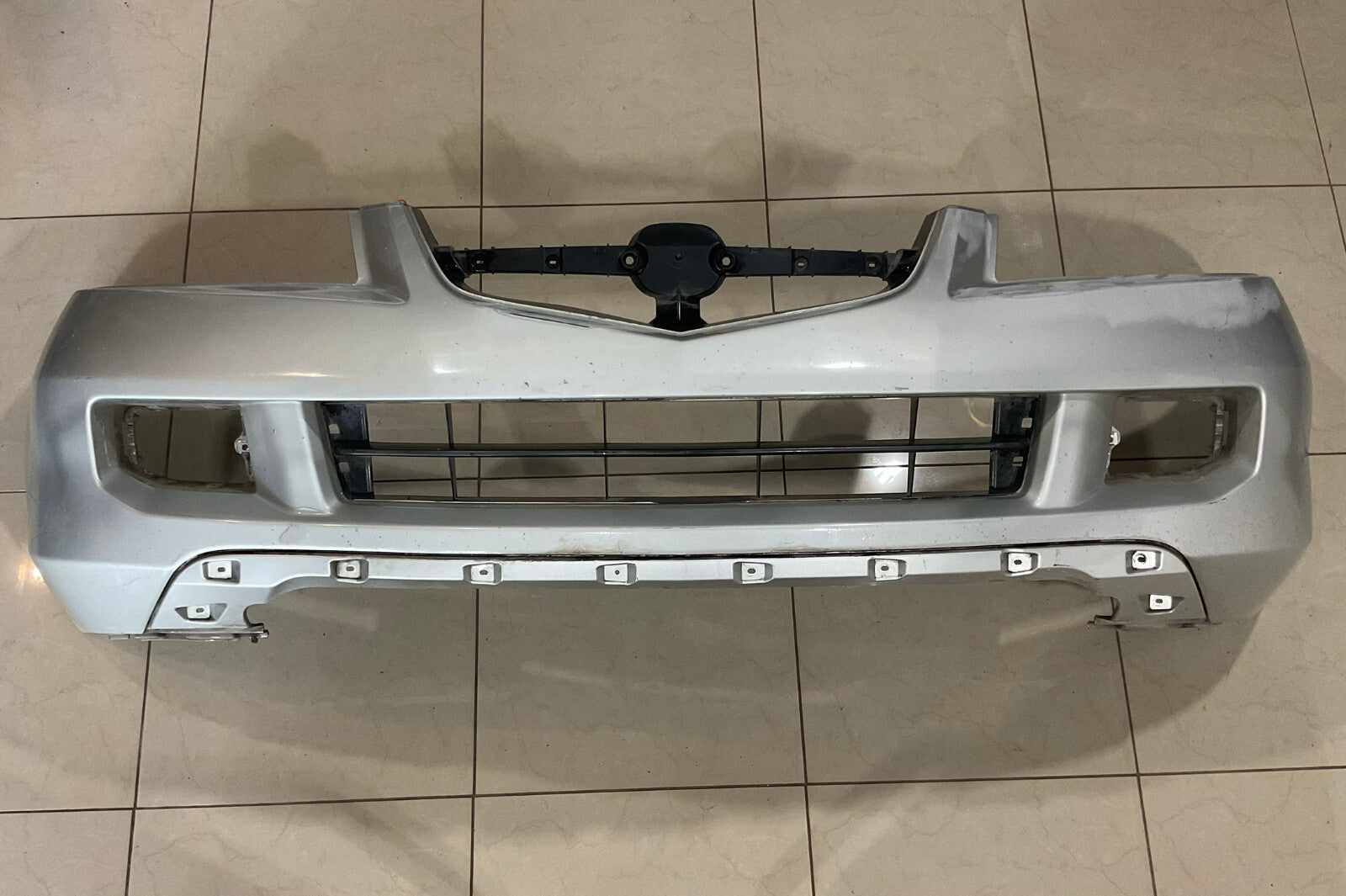 Front Bumper Cover Silver Acura MDX 2004 2005 2006 71101+S3VX+ZZ00 OEM