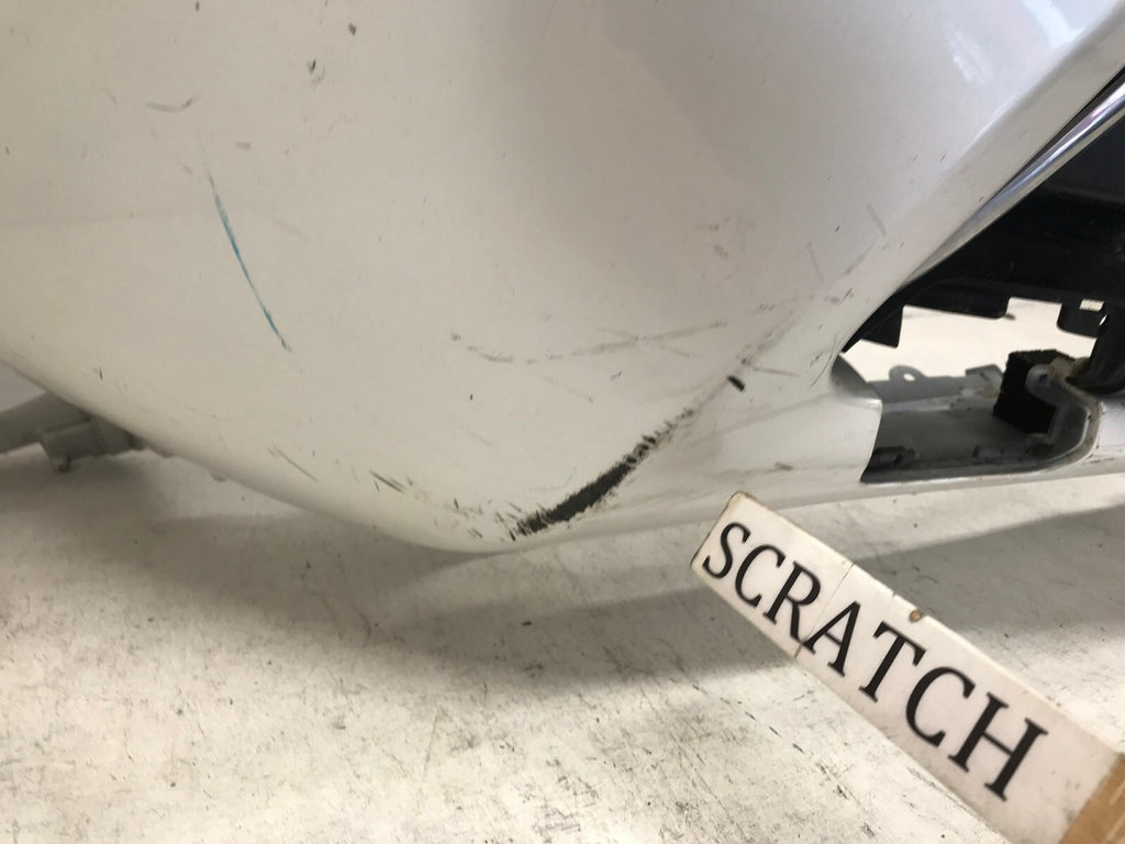 Front Bumper Cover White Lexus NX300h NX200T 15-17 w/Sensor Hole 52119-78050 OEM