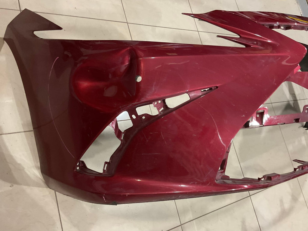 Front Bumper Cover Red 2019 2020 Lexus ES350 F-Sport 52119-06J00 OEM