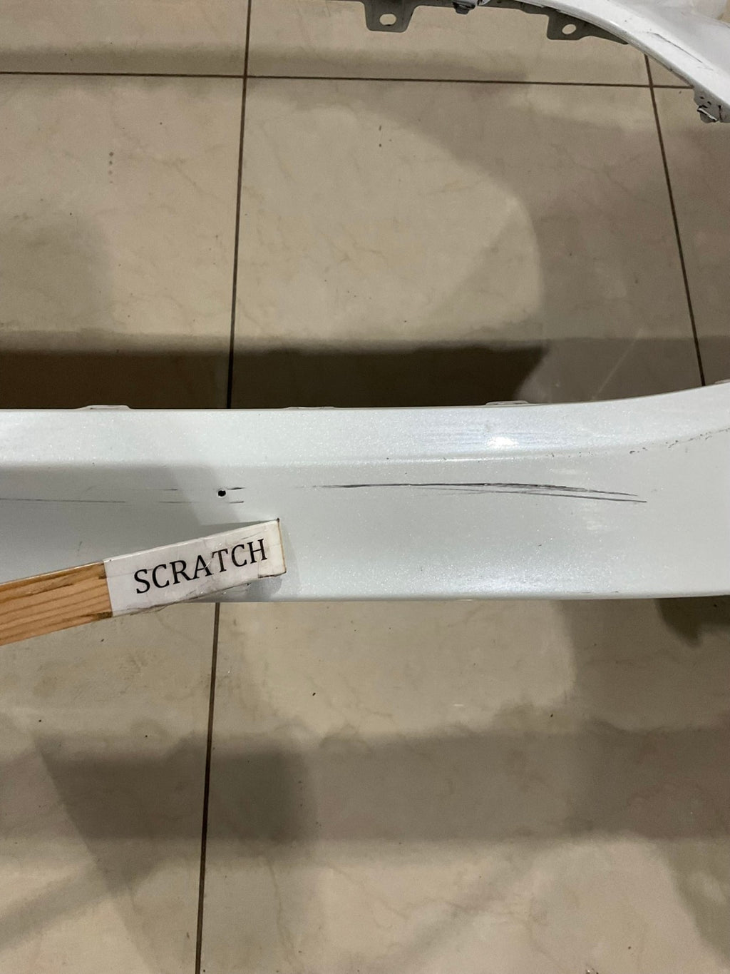 Front Bumper Cover White 2023 2024 2025 Honda HR-V LX / Sport CAPA