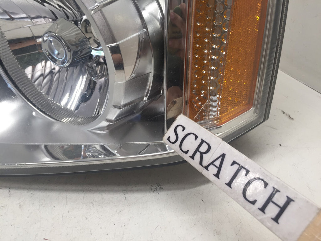 Headlight Damaged Headlamp Left Driver Side GMC Yukon XL 1500 2500 2007-2014 OEM