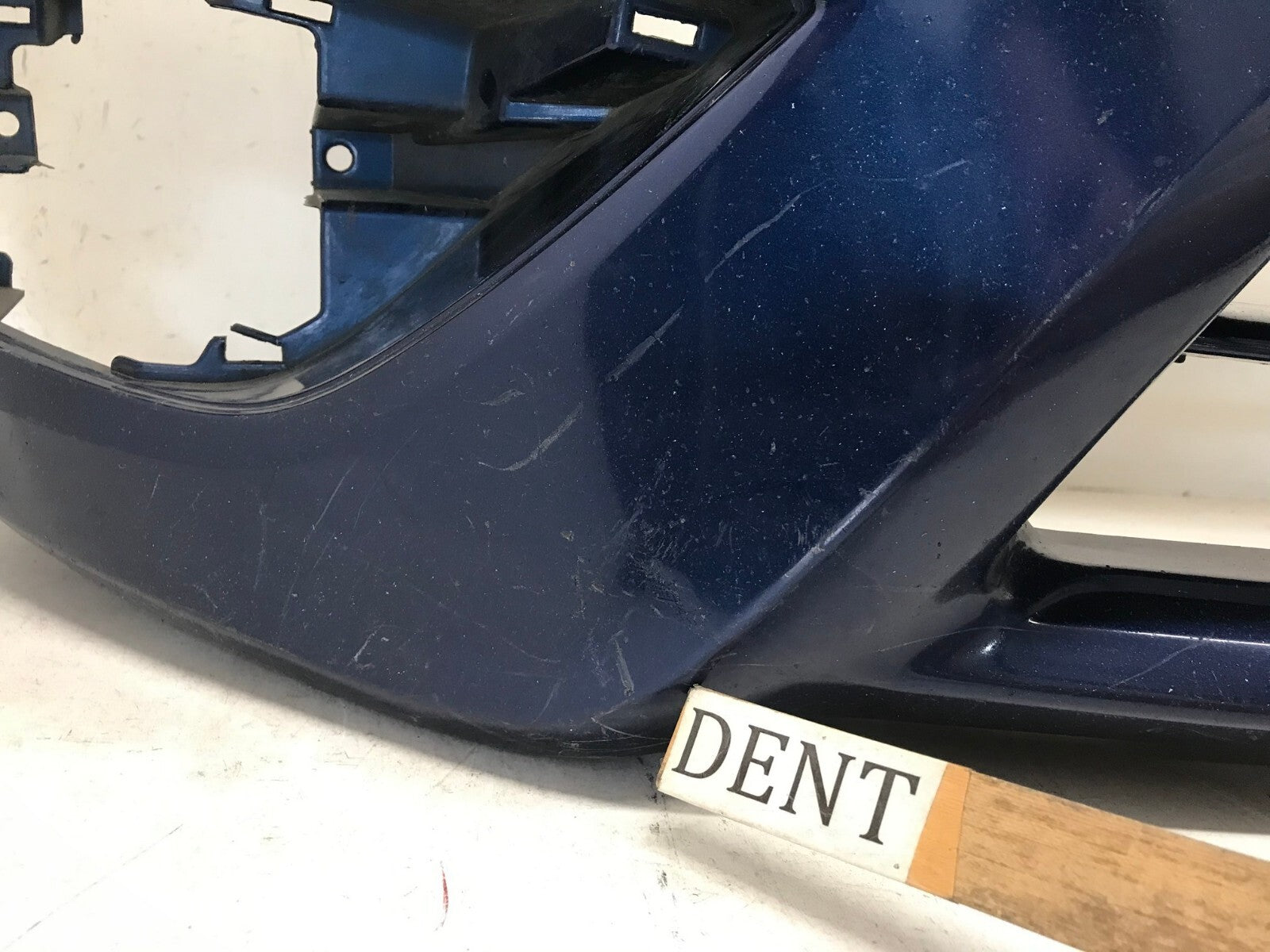 Front Bumper Cover Blue Nissan Versa 2015-2018 62022-9KM0H OEM