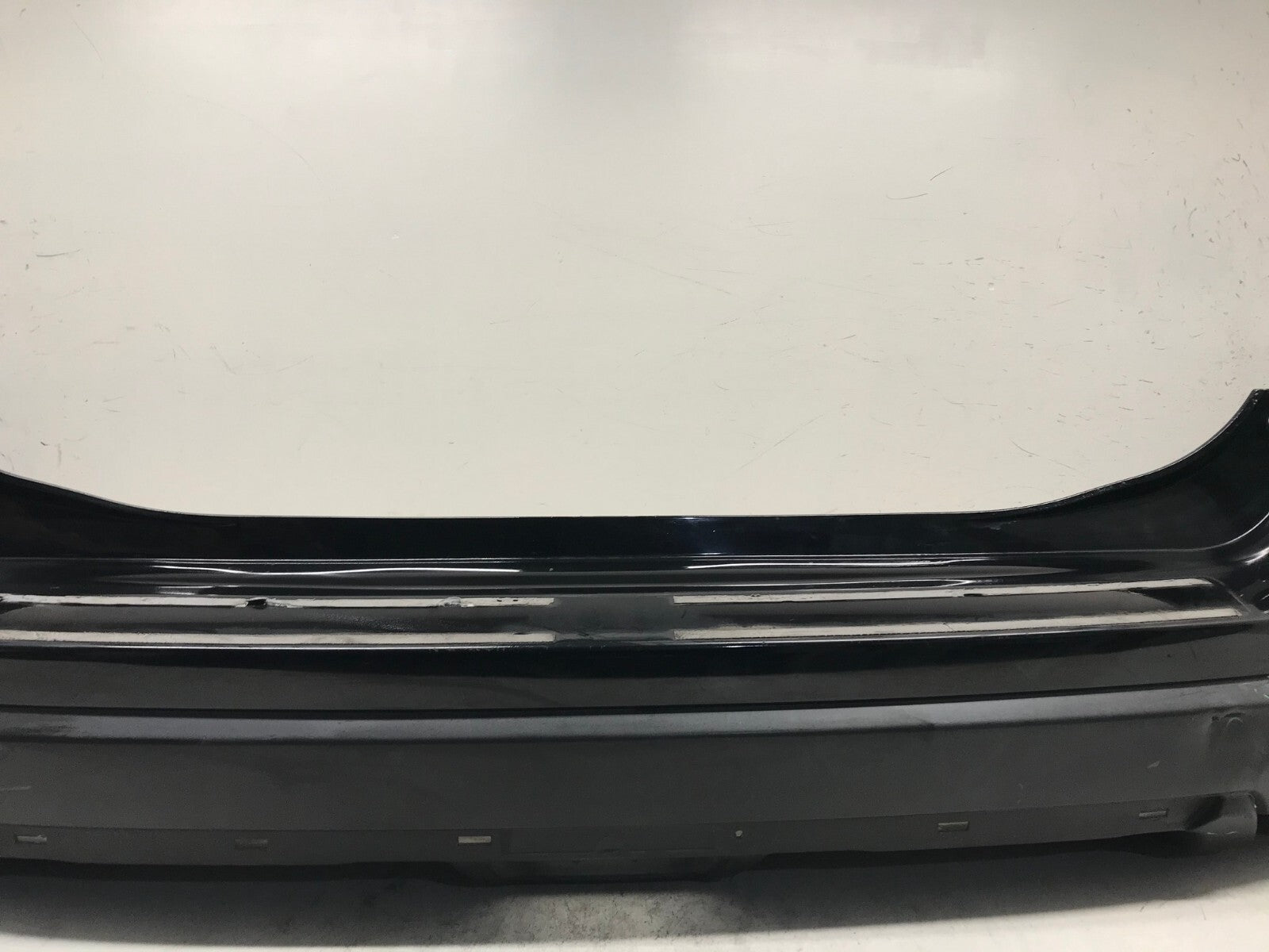 Rear Bumper Cover Black Nissan Rogue S SL SV Hybrid 17 18 85022-6FL0H OEM