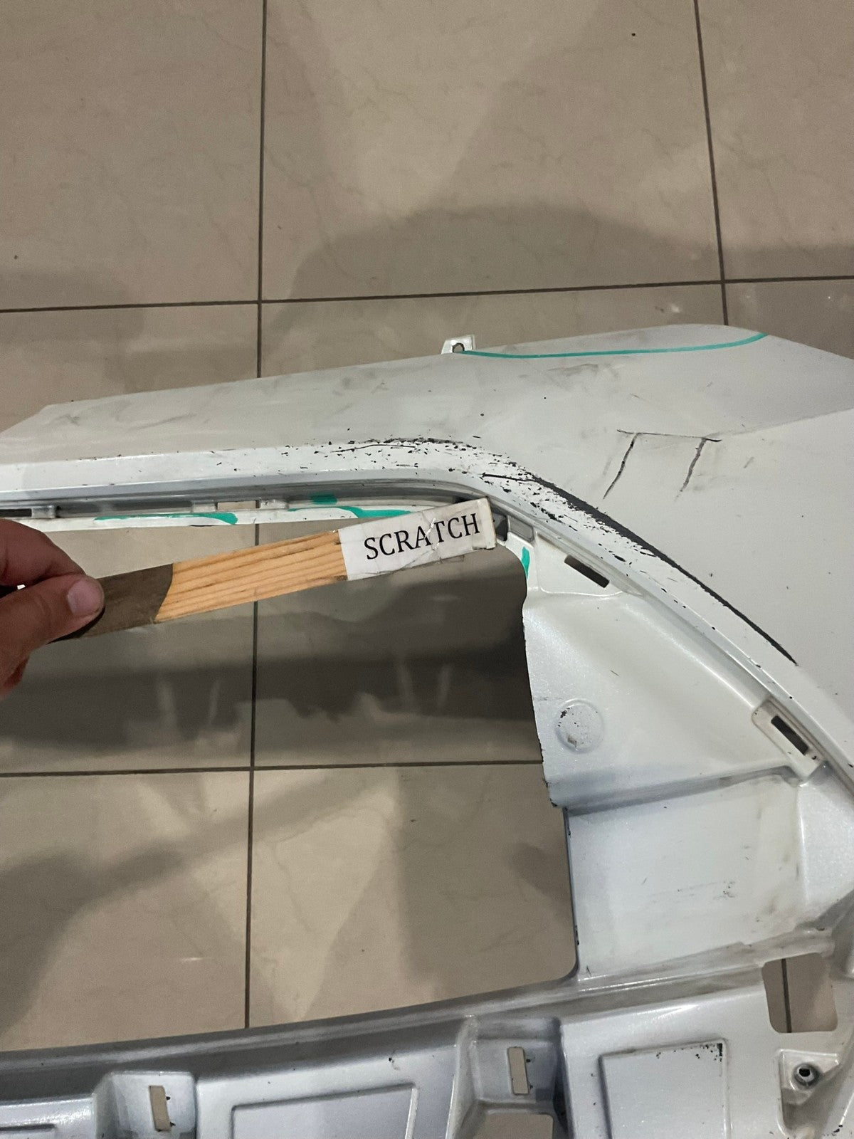 Front Bumper Cover White 17-2018 Toyota Corolla L/LE/LE Eco/XLE 52119+02l40 OEM