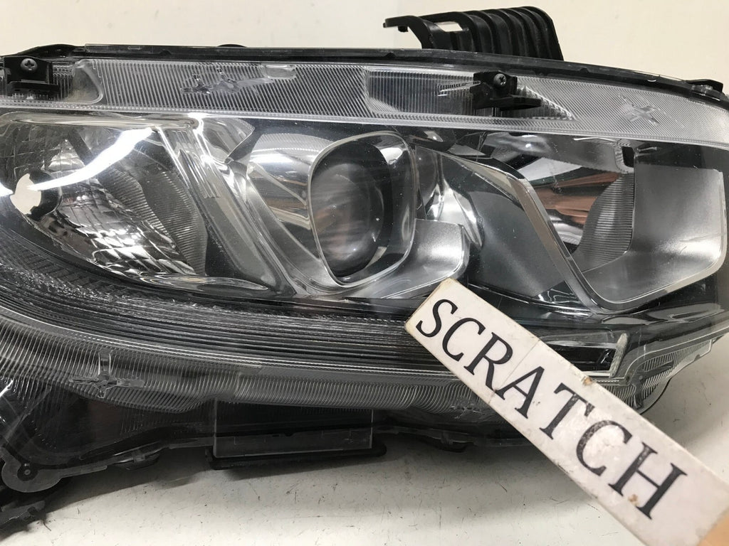 Headlight Damaged RH Right 2016-2020 Honda Civic 33100-TGG-A010 OEM