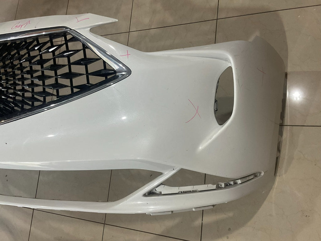 Front Bumper Cover White 2021-2023 Acura MDX 71101+tya+a000 OEM